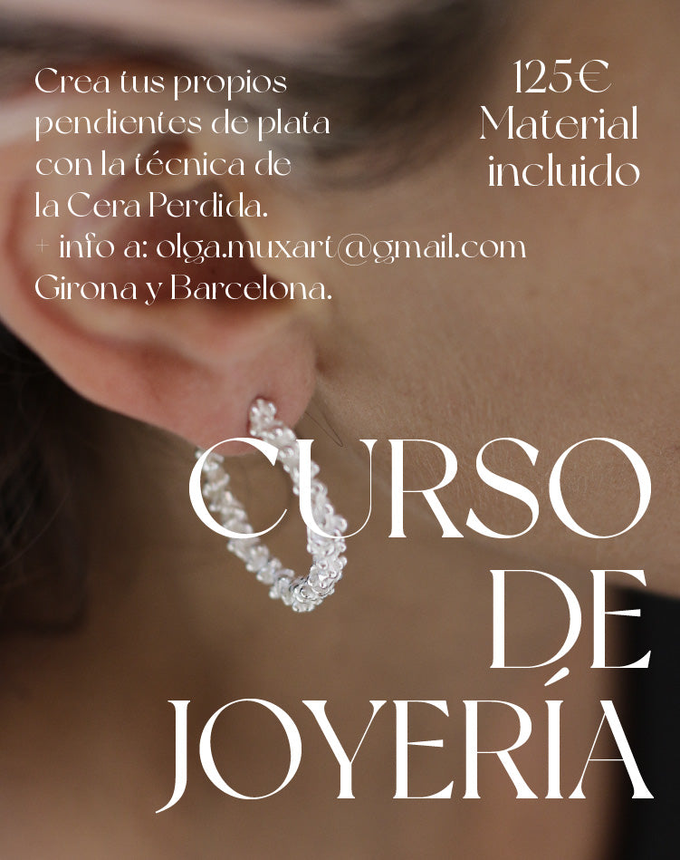 Curso de joyería pendientes en plata en Barcelona y Girona