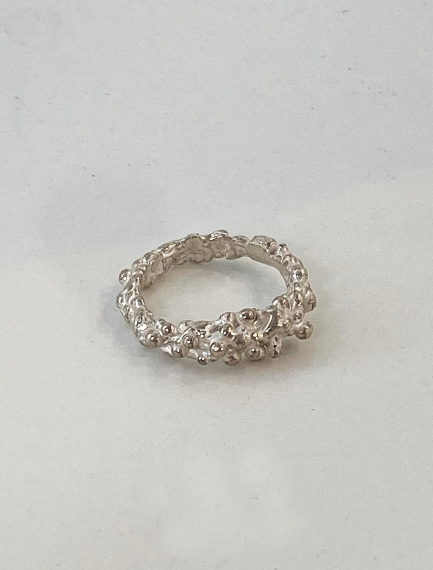 Anillo Pluja sello plata