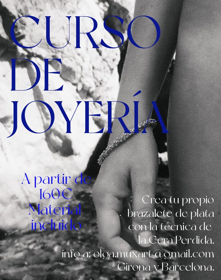 Curso de joyería pulsera en plata en Girona y Barcelona