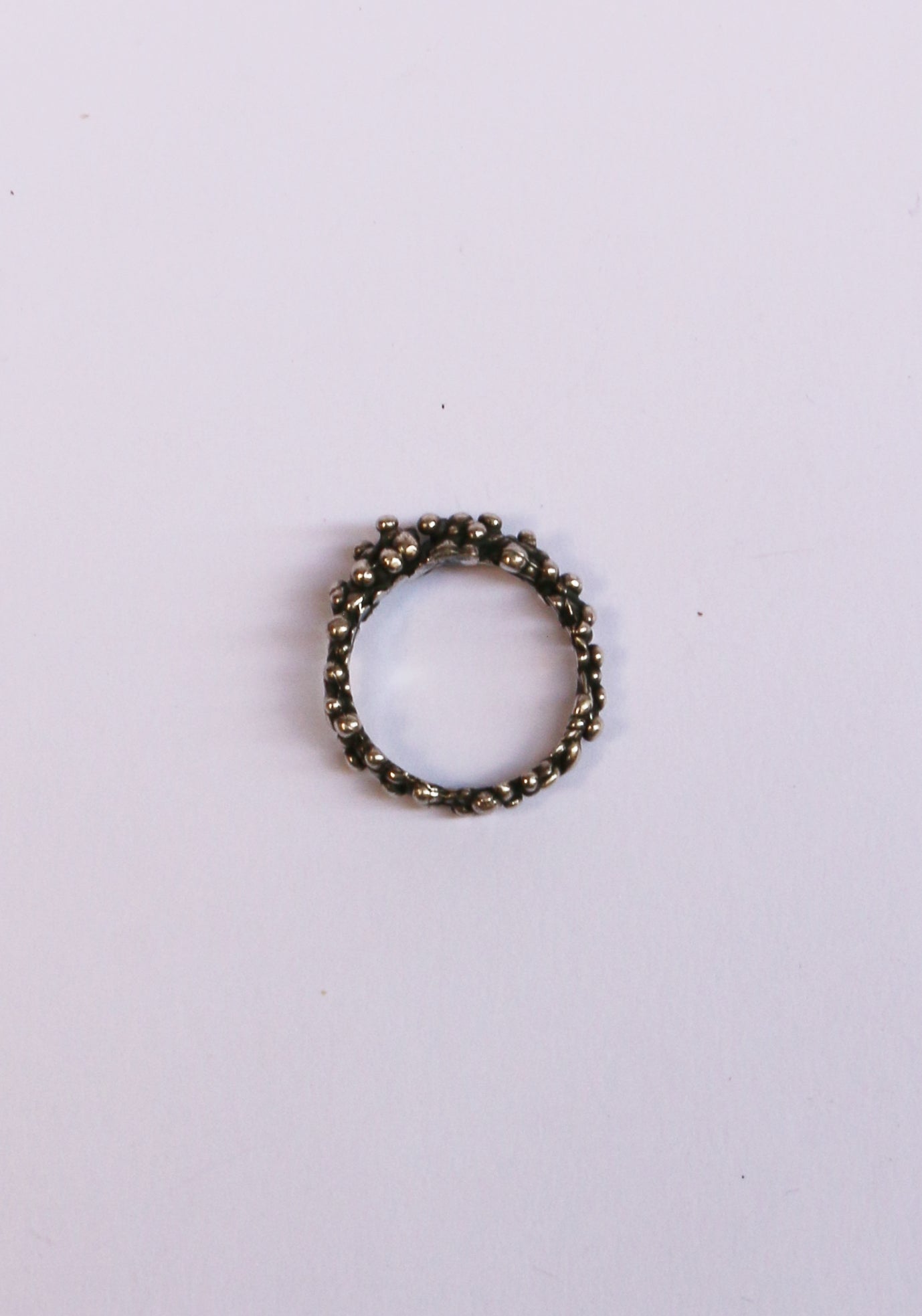 Anillo Pluja sello baño oro