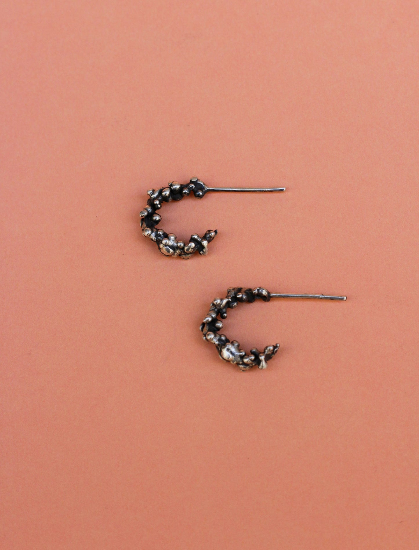 Pendientes Pluja pequeñas plata