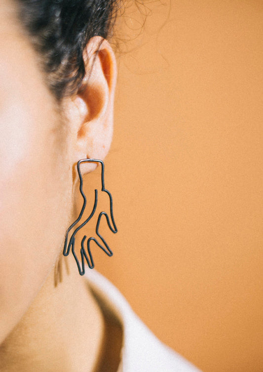 Pendientes Mans modelo 2 plata