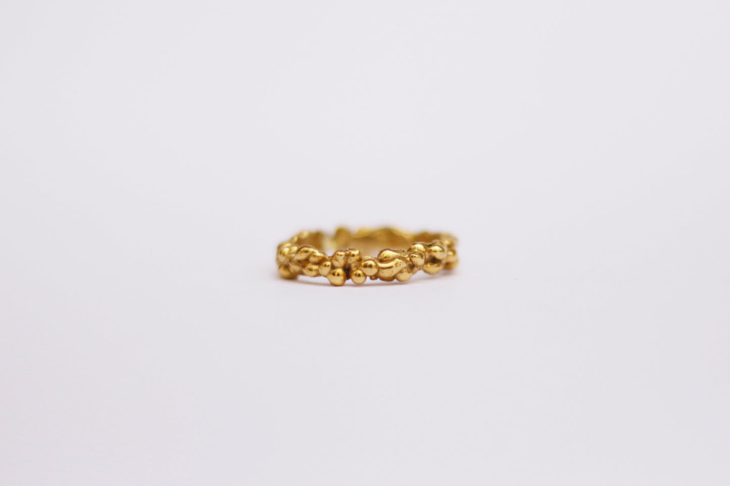 Pluja golden thin ring