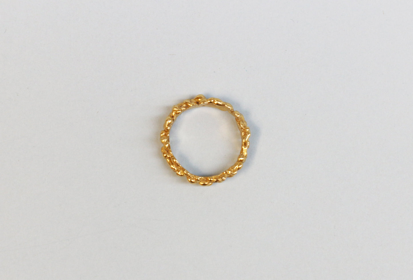 Pluja golden thin ring