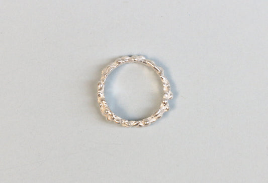 Anillo Pluja fino plata