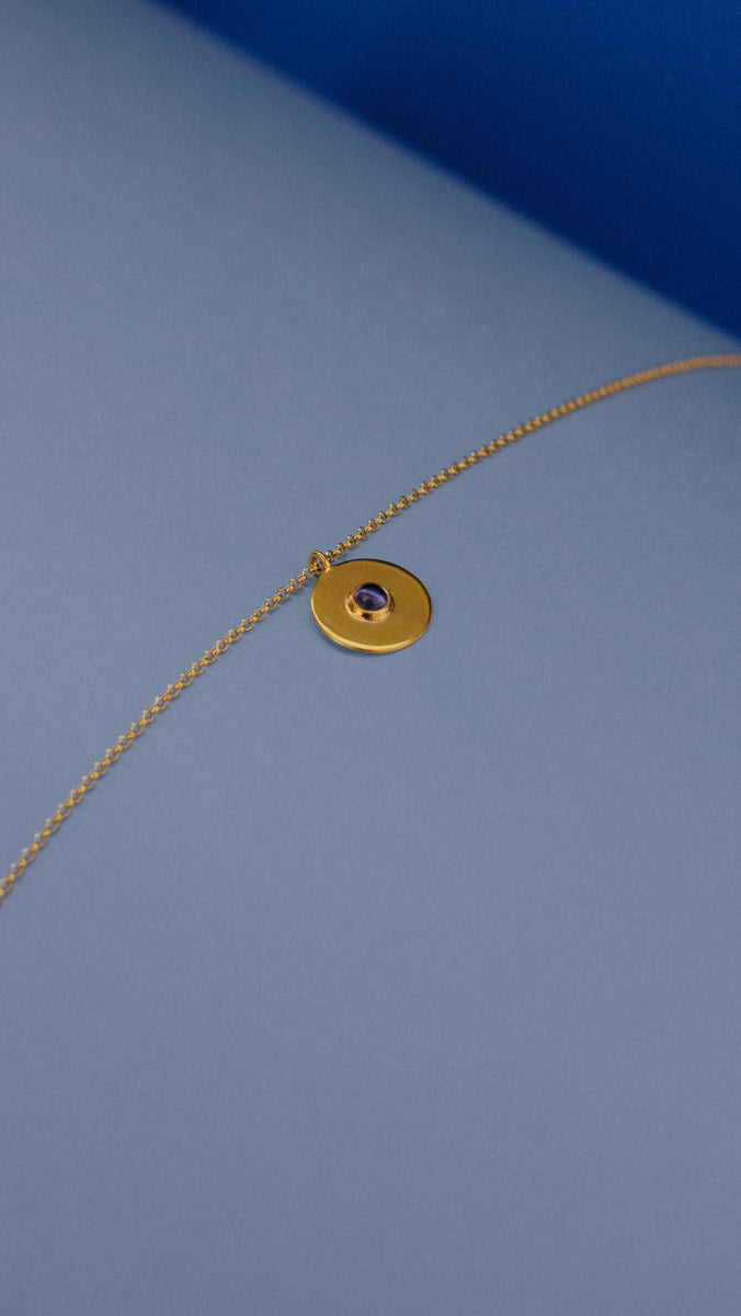 Colgante Astres oro 1 Amatista