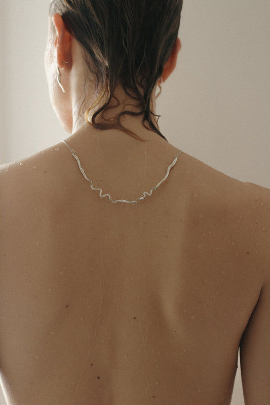 Cordón medio necklace