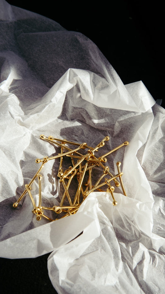 Constel·lacions golden regular long necklace