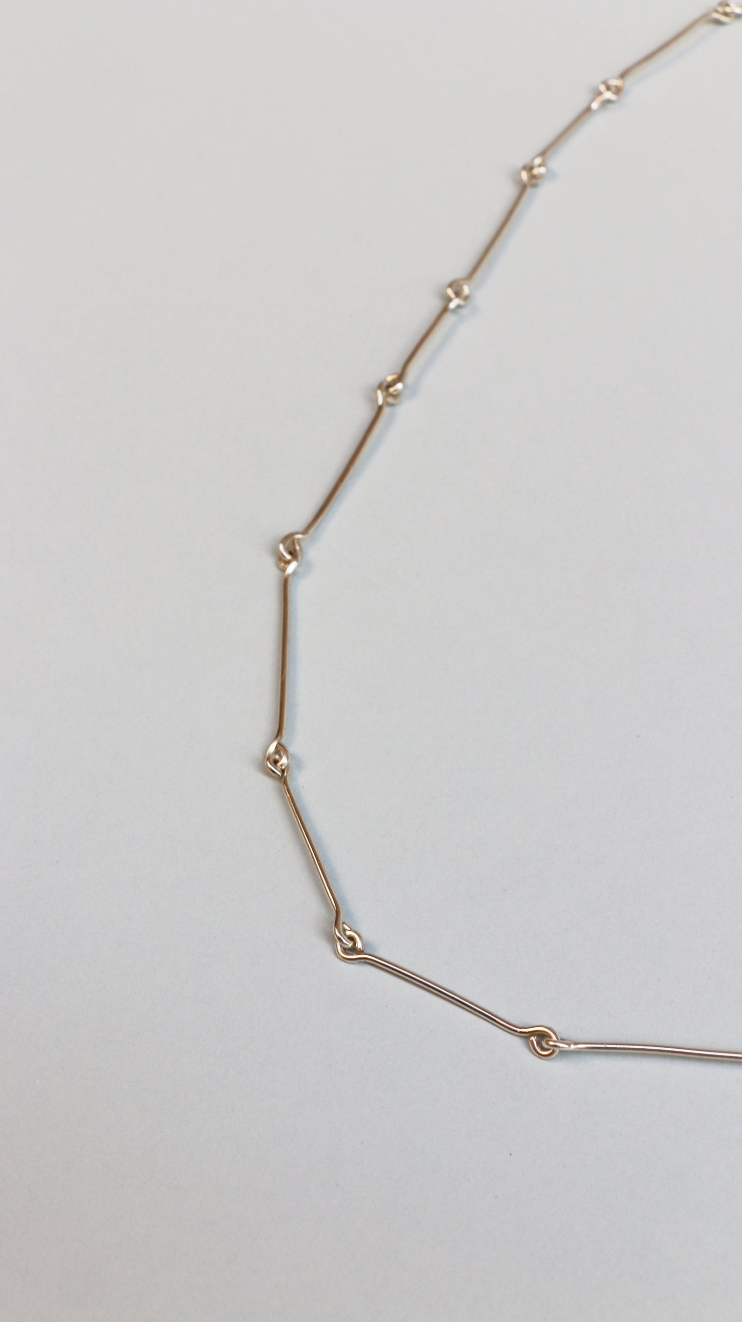 Constel·lacions silver regular long necklace