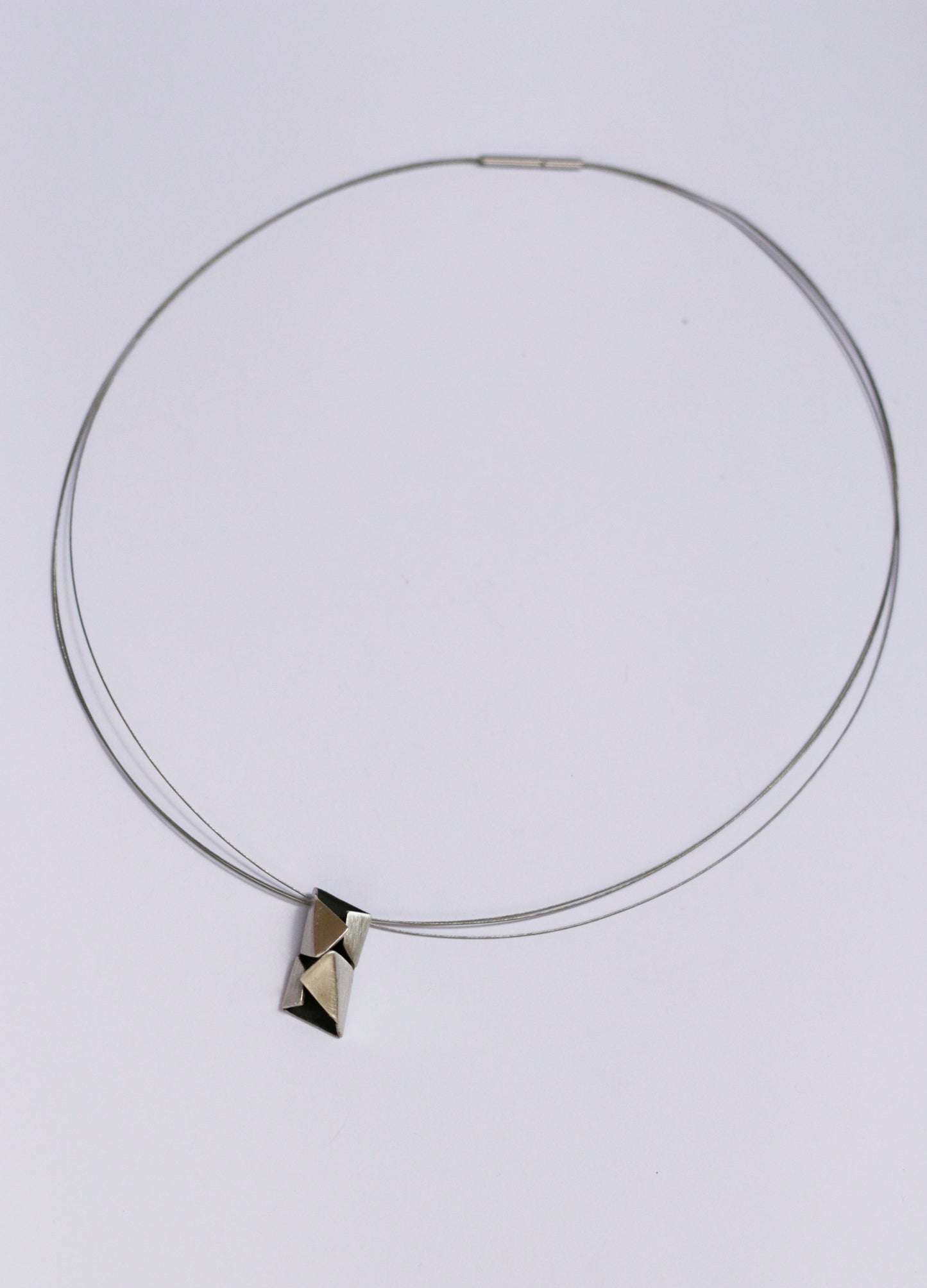 Geometries necklace vertical piece